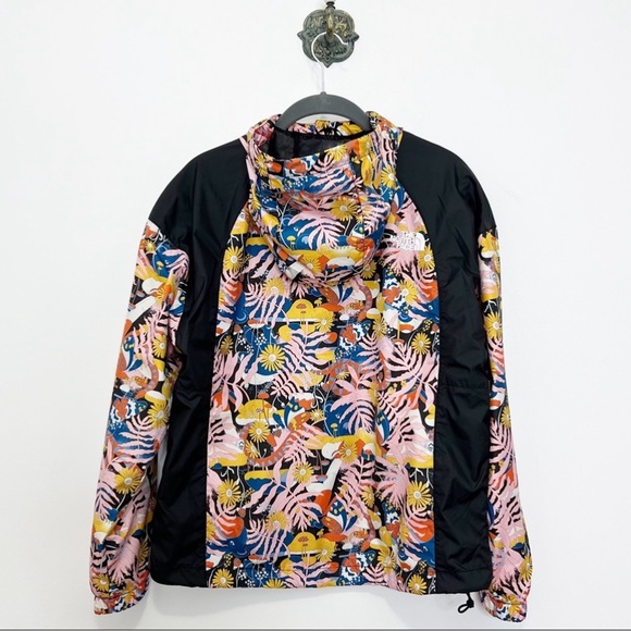 The North Face Hydrenaline 2000 WindWall Print Hooded Wind Jacket Women’s XS NWT - Picture 3 of 12